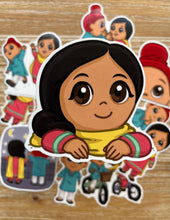 Load image into Gallery viewer, Manu and Mahi Stickers (10 Pack)
