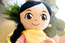 Load image into Gallery viewer, Mahi is an Indian, Sikh, Punjabi girl. This plush toy is for kids of all ages.