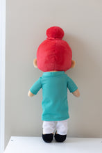 Load image into Gallery viewer, Manu is an Indian, Sikh, Punjabi boy. This plush toy is for children of all ages. 
